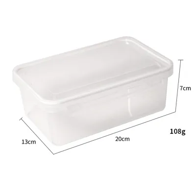 Stackable PP Storage Containers for Refrigerator - Freshness Keeping Containers for Fruits Meats and Vegetables