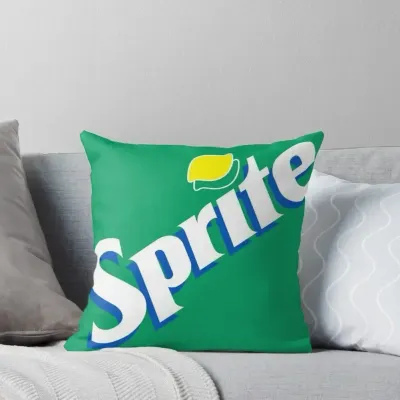 Подушка Sprite Throw Pillow, подушки, естетичний, розкішний, декоративна подушка для кімнати, дитяча декоративна наволочка для вітальні