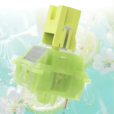 Outemu Honey Lime V3 Pro Silent Switch 38g Tactile Pre-Lubed 5 Pins HotSwap Switches For Mx Mechanical Gaming Keyboard