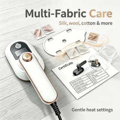 Handheld Vertical Steam Iron Clothing Plate Makeup Iron for Clothes Voor Mini Ironing Machine Portable Travel Garment Steamer