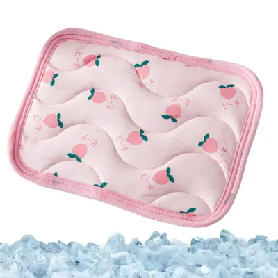 Cat Dog Ice silk guinea pig cooling mat Summer cooling mat Pet Cold Bed Pet Cooling Blanket Washable Small Animals Sleeping Bed