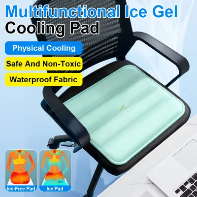 Gel Cooling Pad for Pets Ice Mat Summer Cool Seat Pet Cooling Mat Portable Ice Cushion for Home Office Car