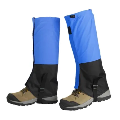 Leg Gaiters Waterproof Boot Gaiters For Hiking Portable Adjustable Leg Protector For Men Women Snow Climbing Trail Running