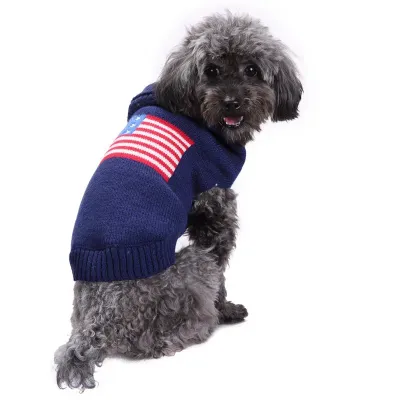 Trendy Pet Clothes Winter Dog Sweater for Large Labrador Fashion Coat