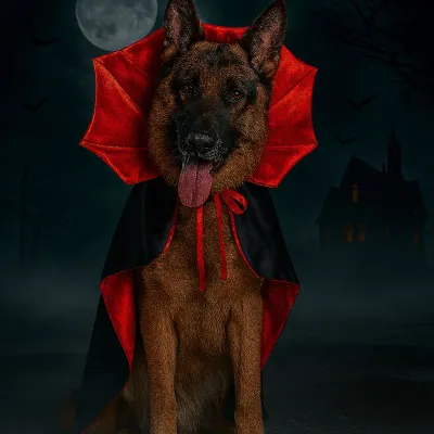 Halloween Pet Cape Costume with Bat Wings Adjustable Vampire Cloak for Puppy Kitten Dog Cat Cosplay Party Holiday Decorations