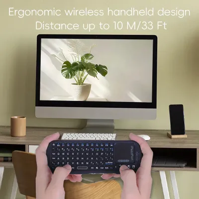 Wireless Mini  Keyboard  Bluetooth 2.4g with Touchpad Mouse Combo for Android /PC/Tablet/PS4/Raspberry Pi 3/HTPC