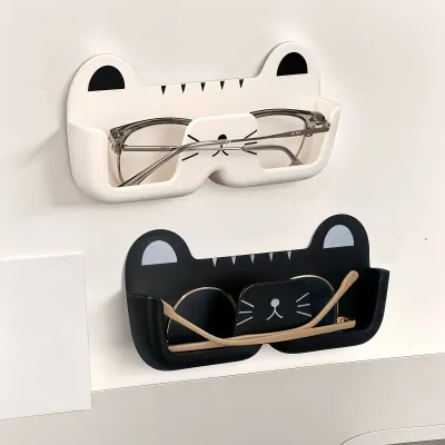 Wall Mount Eyeglasses Organizer, space-saving storage stand suitable for home, bedroom, bathroom and living room.