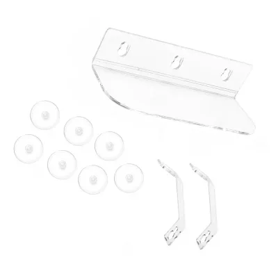 Wide Clear Suction Cup Window Plant Shelf Acrylic Sill Extender Planter Holder for Stylish Decor