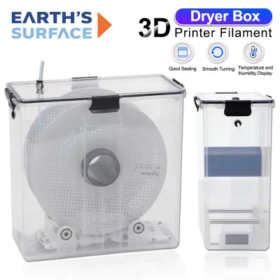 3D Printer Filament Dry Box Storage Hot-Air Heating Storage Printing Material Holder Moisture-Resistant for Filaments Dryer Box
