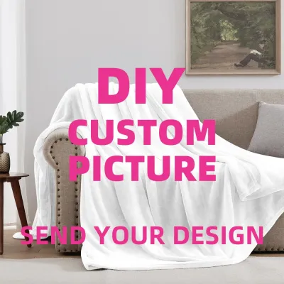 Customized 3D Flannel Blanket With Warm And Soft Blanket, Spring Travel, Outdoor Printed Bed Sheets Quarto Weighted Blankets