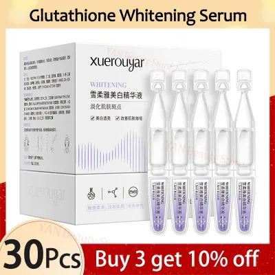 30/90pcs Niacinamide Whitening Spot Lightening Serum Vitamin C Essence Glutathione Brightening Hyaluronic Acid Korean Skin Care