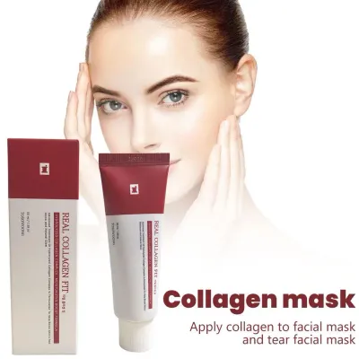Tosowoong Hydration Collagen Wrapping Mask, Elasticity Hydrating Glow Glass Skin Collagen Peel Off Facial Mask Korean Skin Care