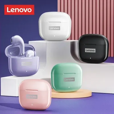 Original Lenovo LP40 Pro TWS Earphones Wireless Bluetooth Sports Noise Reduction Earphones Touch control 250mAH Headset