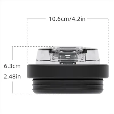 A08I Replacement Lid for Stanley Tumbler Cup with Soft Silicone Straw, Replacement Flip Straw Cover 40oz