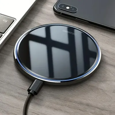30W Wireless Charger Pad for iPhone 17 16 15 14 13 12 11 Samsung Xiaomi Phone Chargers Induction Fast Charging Dock Station