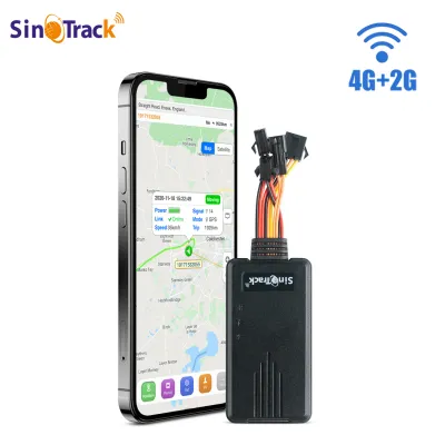 Car Anti-Theft 4G GPS tracker ST-906L for Car motor vehicle tracking device with Cut Off Oil Power & online tracking software