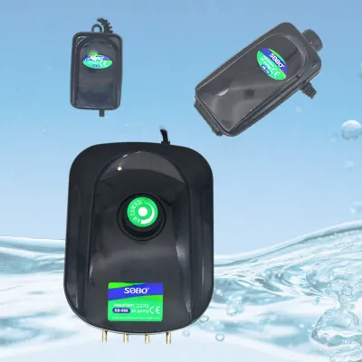 SOBO Silent Aquarium Oxygen Air Pump Fish Tank Adjustable Air Volume High Power Oxygenator Air Compressor Aerator 220v