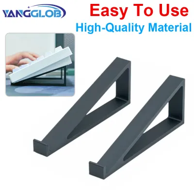 1 Pair New Portable Keyboard Elevated Stand Raised Keyboard Angle Accessories Computer Keyboard Riser Plastic Monitor Holder
