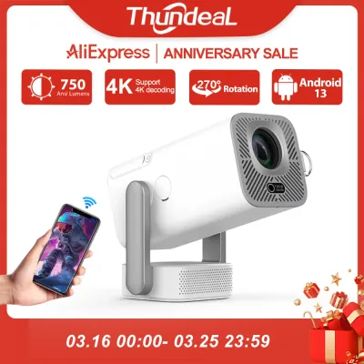 ThundeaL HD Mini Projector TD80 Pro Full HD 1080P 4K Video WIFI Android Portable Projector TD80Pro Home Theater Cinema PK TD80W
