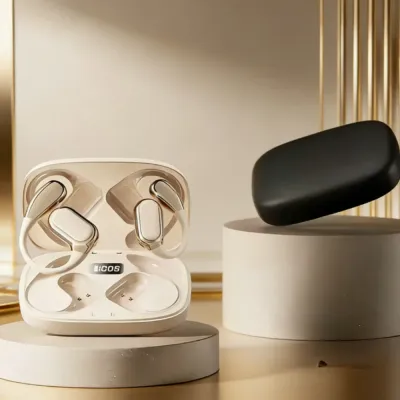 Original TWS Silicone in Ear Hanging Hook Sports Mobile Phones Microphone HD Call ENC Noise Reduction Wireless Bluetooth