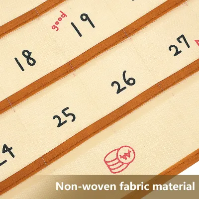Nonwoven Fabric Monthly Calendar Pocket Pouch Hanging Over Door Organizer Large Capacity Storage Bag Wall Mounted Calendar