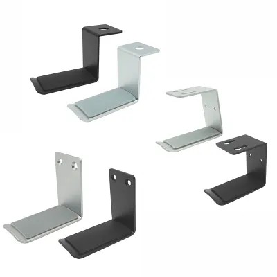 Aluminum Alloy Headphone Hanger Holder Wall Mount Headset Stand Desk Display Bracket Hanging Hook Earphone Rack