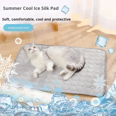 Summer Dog Cooling Mat Self Cooling Ice Pad Extra Large Pet Cold Bed Durable Sofa Blanket For Dogs Cats Pet Accessories