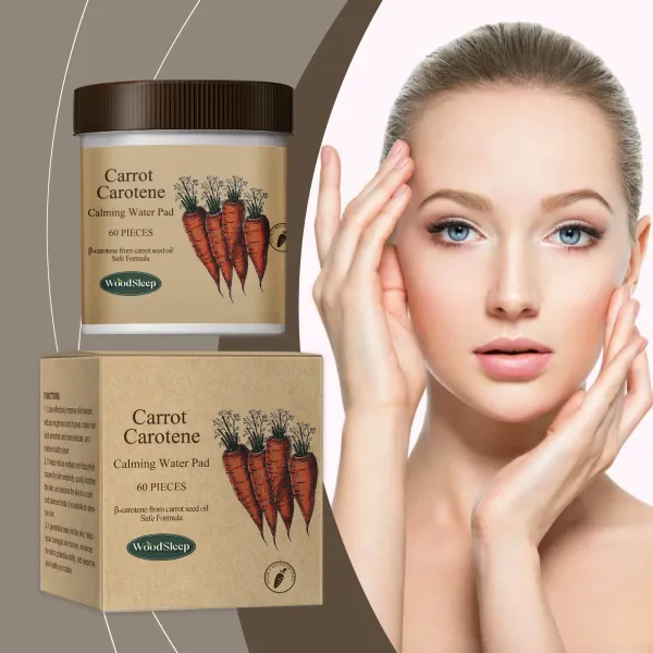 Carotenoid Calming Pads Repairing Damage Hydrating Smoothing Nourishing Firming Brighten Antioxidant Moisturizing Facial Mask
