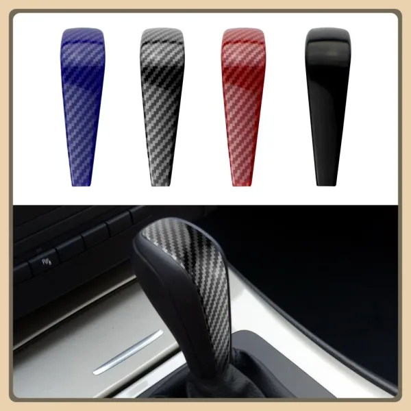 Car Gear Shift Knob Sticker Trim for BMW 3Series E87 E90 E91 E92 E93 E84 2006-2012 Decoration Cover Accessories