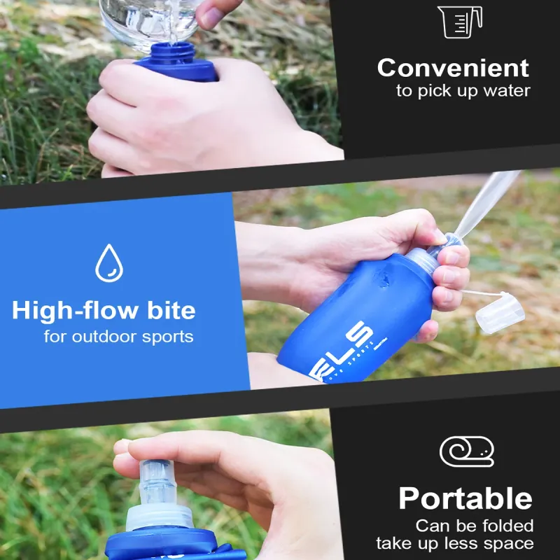 Collapsible TPU Sport Water Bottle 4