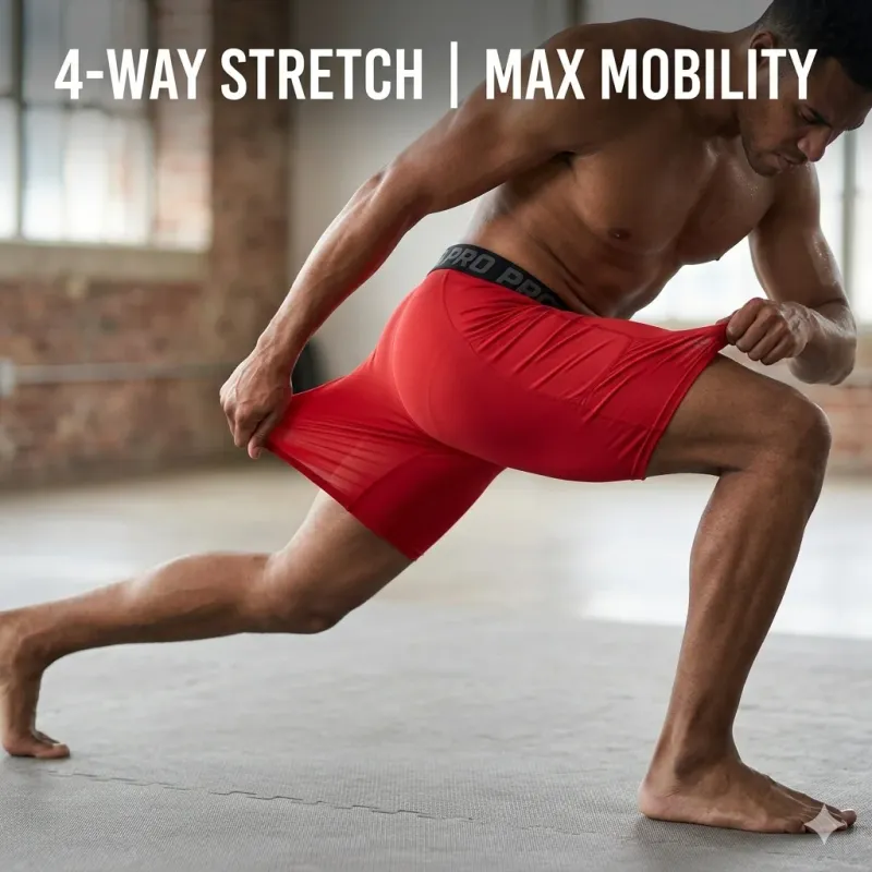 Men's Compression Running Shorts 2