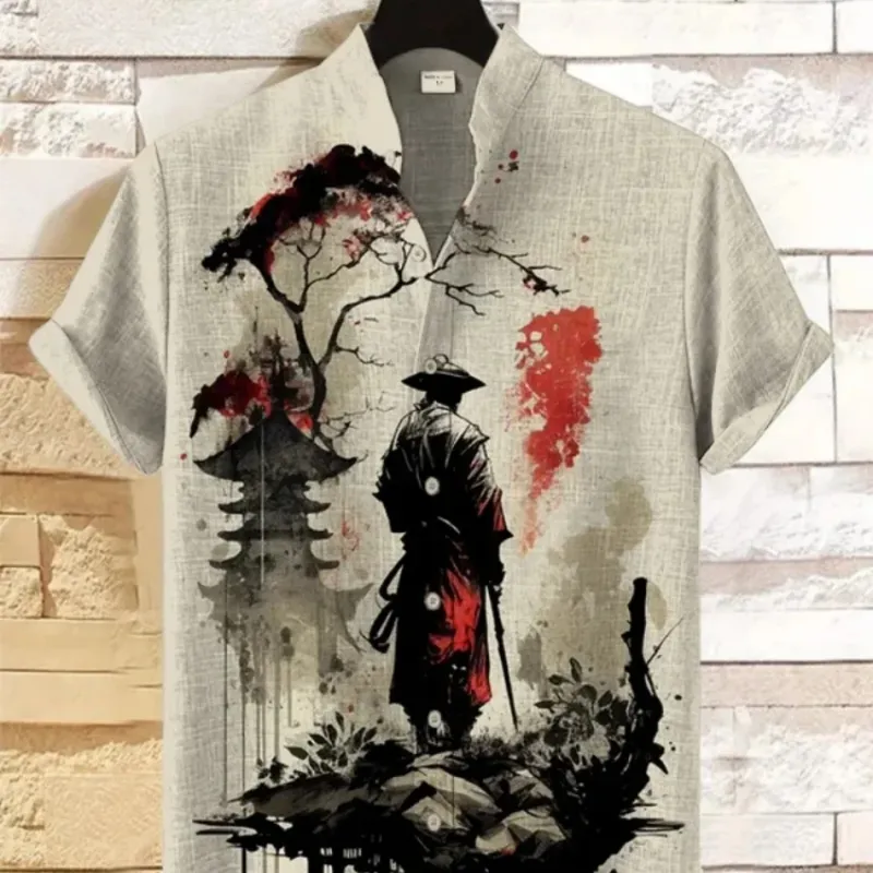 Samurai Hawaiian Shirt 3