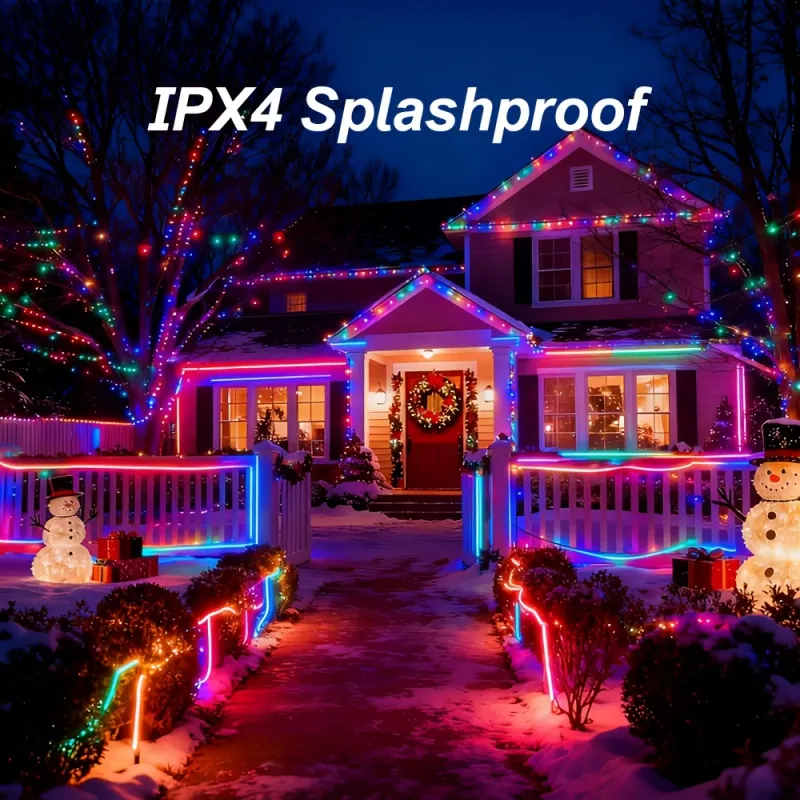 Сонячна феєрична гірлянда – IPX4, для зовнішнього використання 6