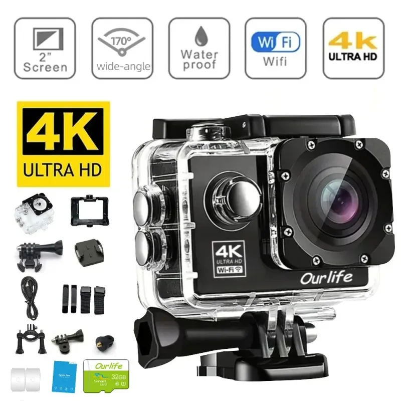 4K WiFi Action Camera for Skiing 1