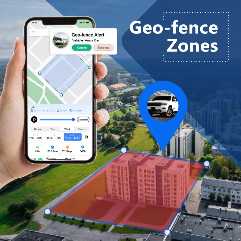 4G LTE Magnetic GPS Car Tracker 7