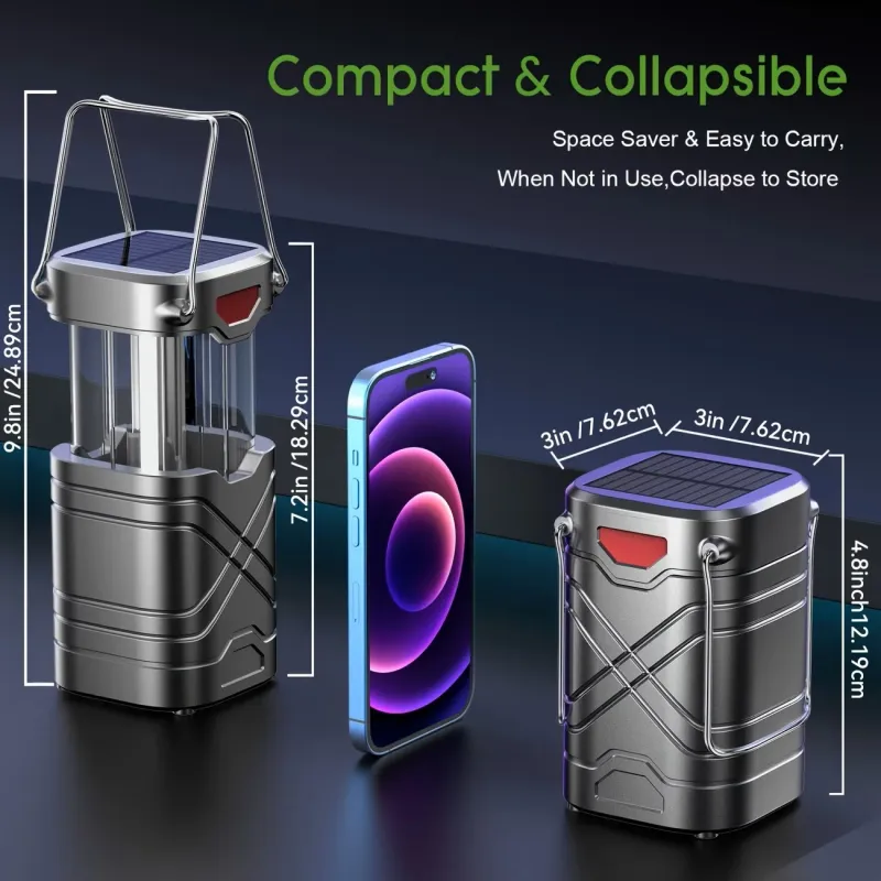 Solar Camping Lantern 2/4-Pack 4