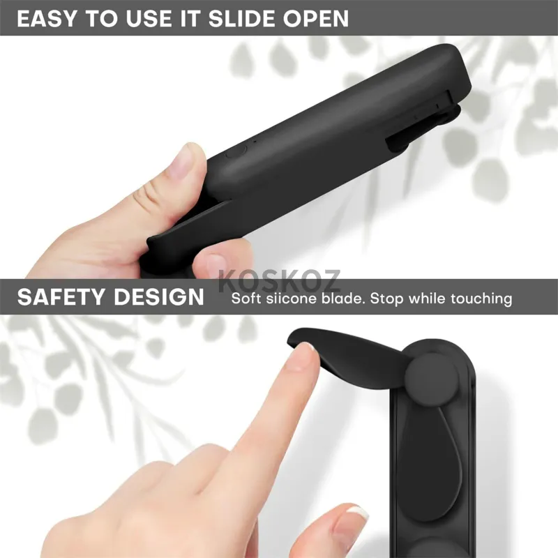 Portable Handheld Mini Fan with Power Bank 5