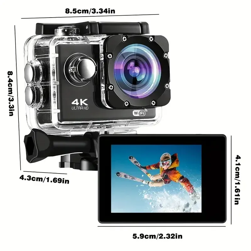 Null 4K WiFi Action Camera 6