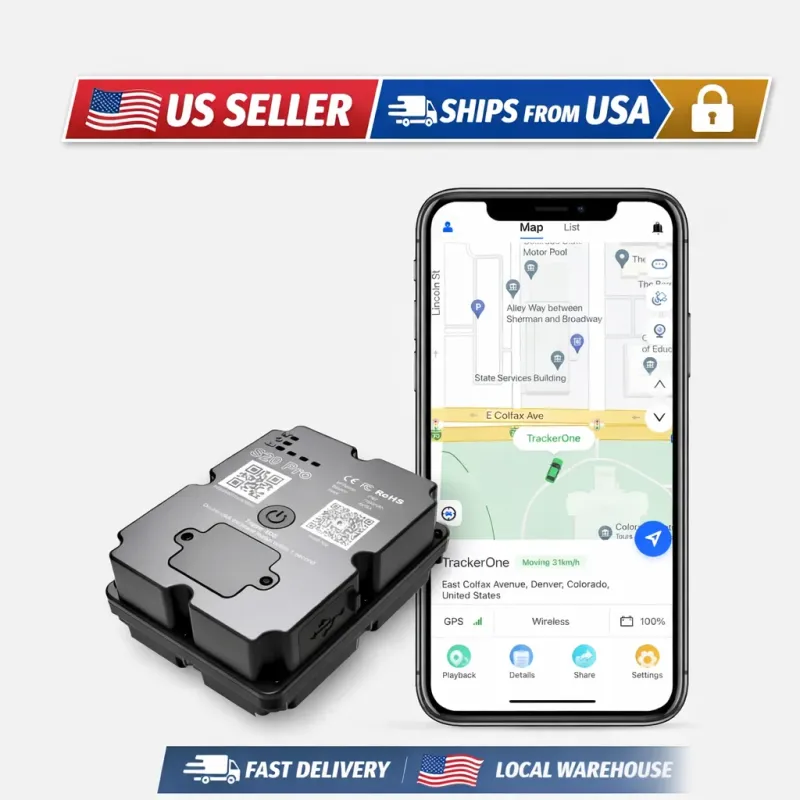 4G LTE Magnetic GPS Car Tracker 1