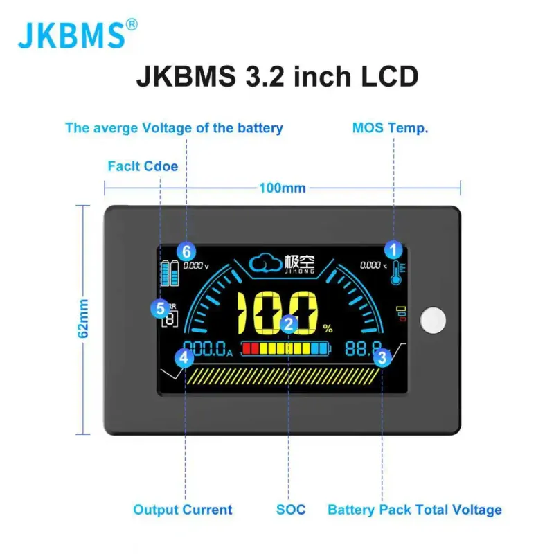JKBMS JIKONG LCD Display Screen 4