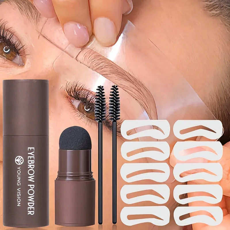 Waterproof Eyebrow Stamp Stencil Kit 2