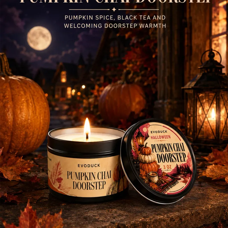 Pumpkin Chai Scented Candle Gift Set (6-Pack) 6