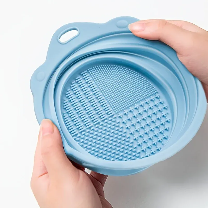 Makeup Brush Cleaner Bowl Set 4