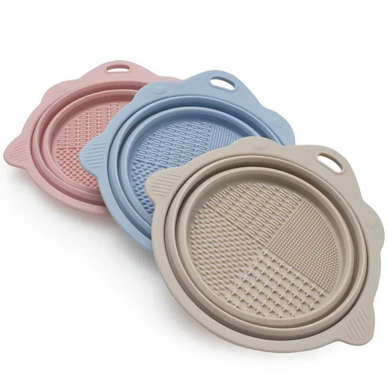 Makeup Brush Cleaner Bowl Set 2