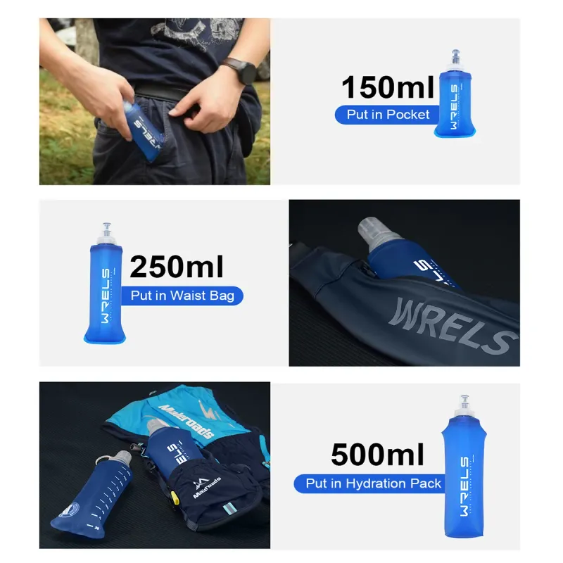 Collapsible TPU Sport Water Bottle 3