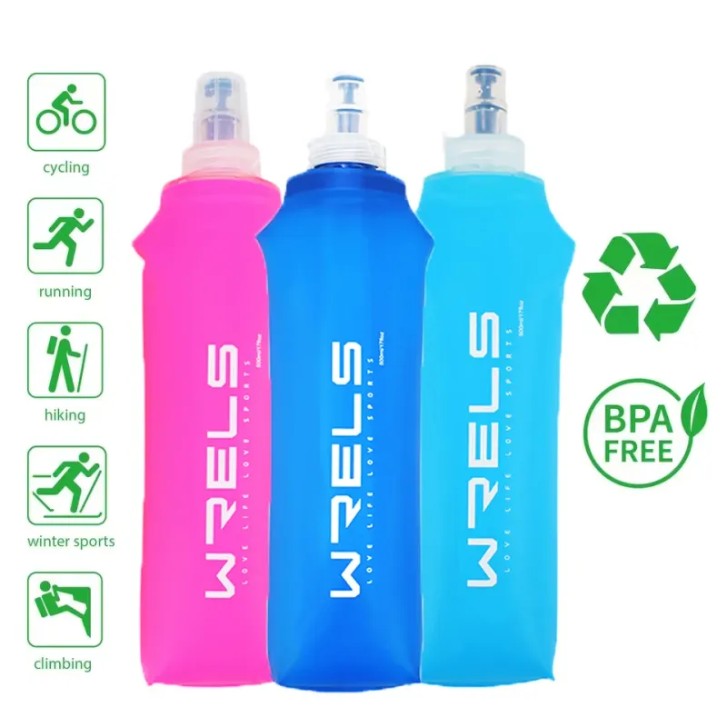 Collapsible TPU Sport Water Bottle 1