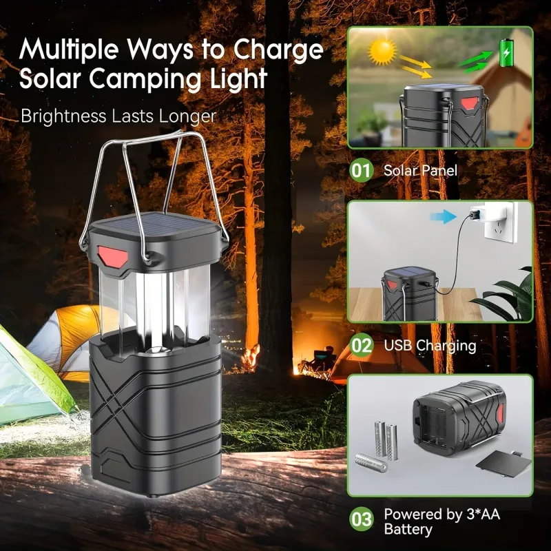 Solar Camping Lantern 2/4-Pack 3