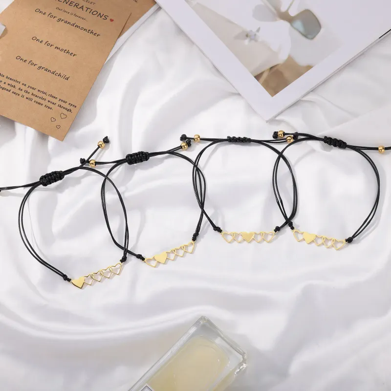 Mother-Daughter Matching Bracelets Set 5