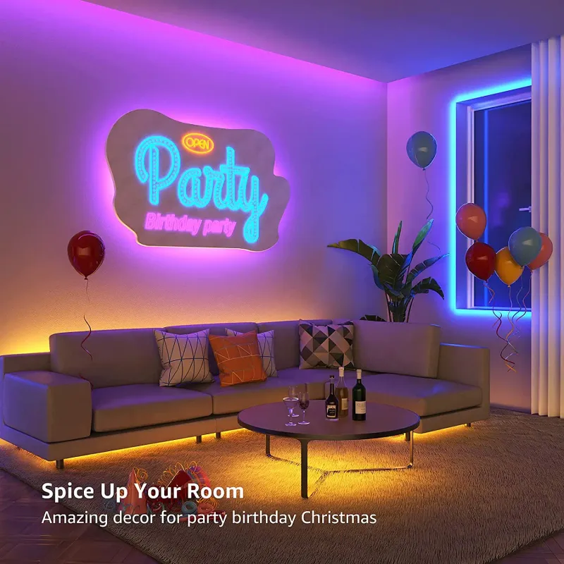 Smart RGB LED Strip Light Kit 4