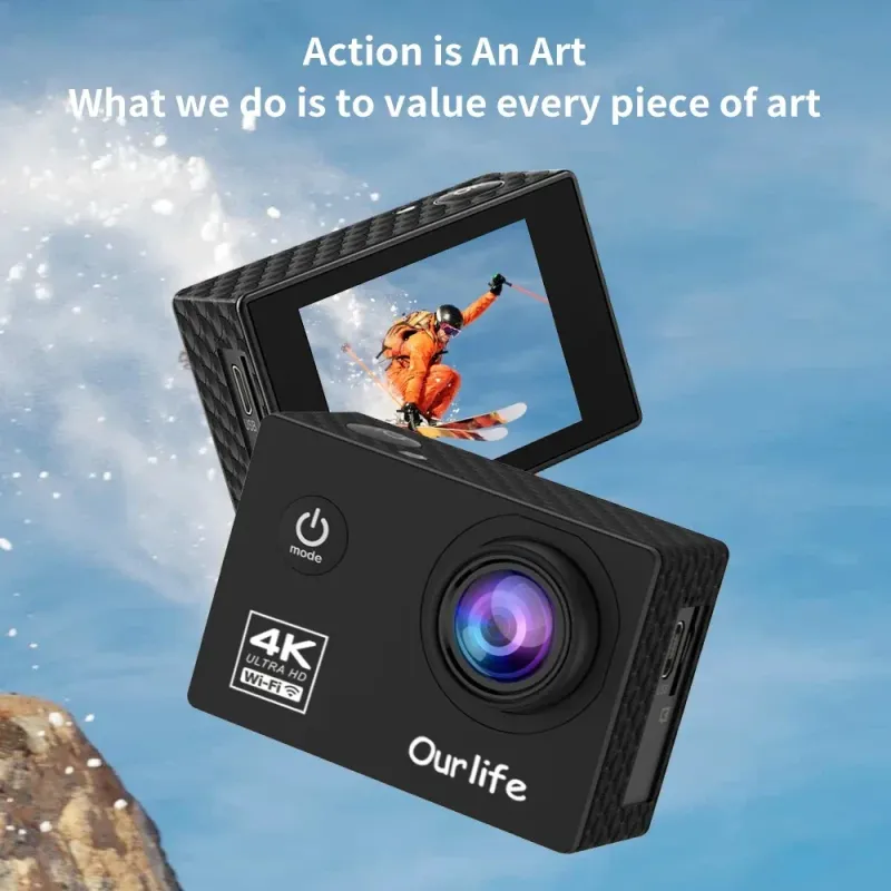 4K WiFi Action Camera for Skiing 2